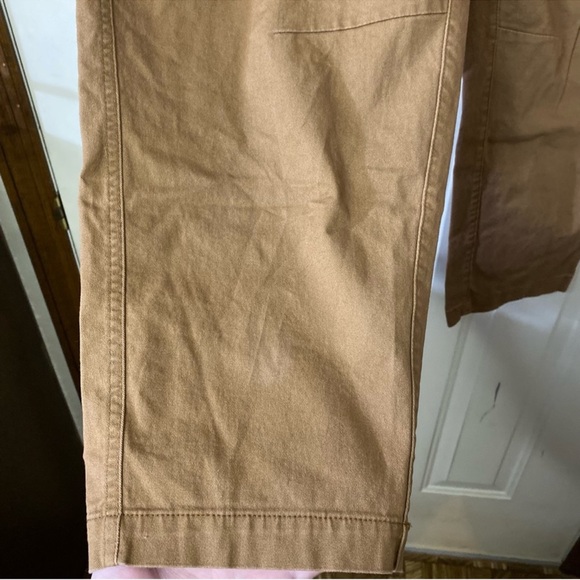 Old Navy High Rise Pulla Utility Pants Womens Large Brown Pull On Stretch - Picture 6 of 9